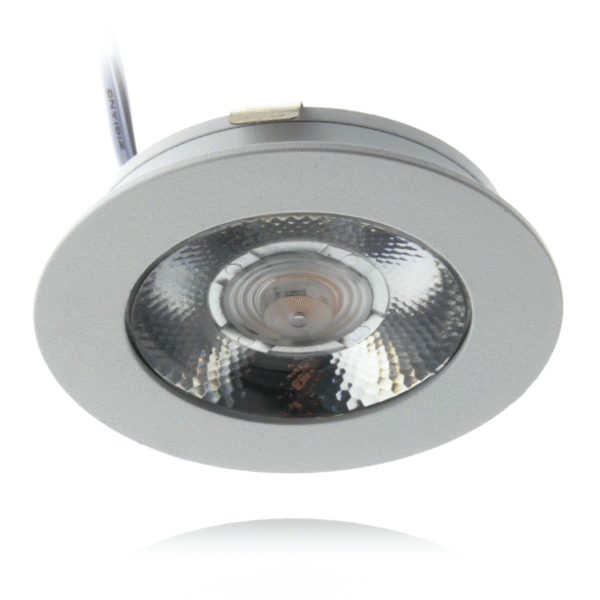 ECODIM ED-10044 | LED MEUBELSPOT | KLEINE INBOUWDIEPTE | IP54 | WARM WIT | ROND | WIT | 55MM