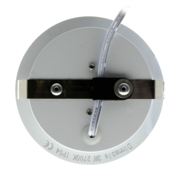 ECODIM ED-10044 | LED MEUBELSPOT | KLEINE INBOUWDIEPTE | IP54 | WARM WIT | ROND | WIT | 55MM - Afbeelding 6