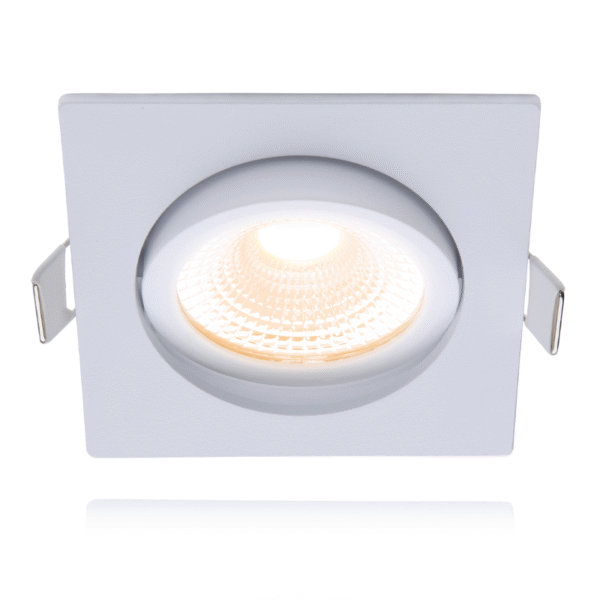 ECODIM ED-10025 | LED INBOUWSPOT | KLEINE INBOUWDIEPTE | IP54 | DIM TO WARM | VIERKANT | WIT | 75MM - Afbeelding 2