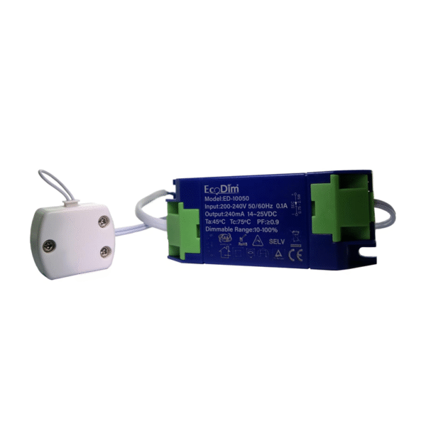 ECODIM ED-10050 | DIMBARE LED DRIVER/TRAFO | 1-2 MEUBELSPOTS - Afbeelding 3