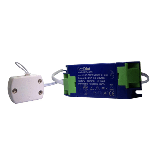 ECODIM ED-10051 | DIMBARE LED DRIVER/TRAFO | 3-4 MEUBELSPOTS - Afbeelding 3