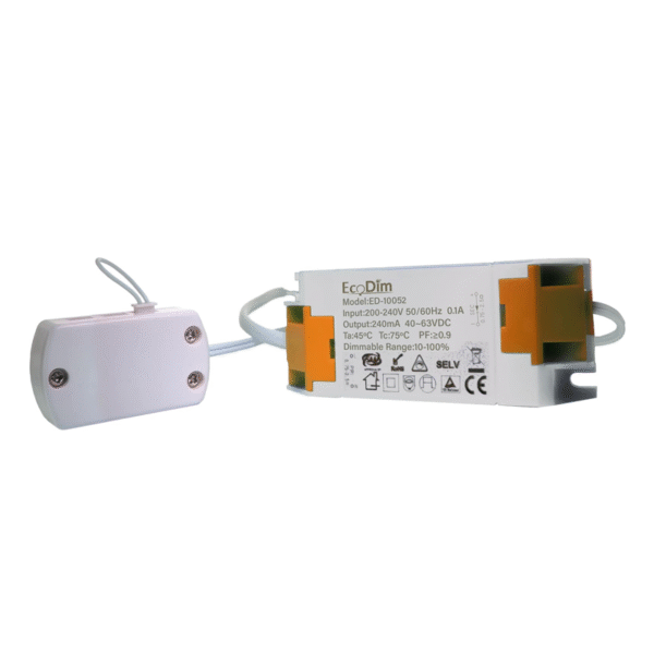 ECODIM ED-10052 | DIMBARE LED DRIVER/TRAFO | 5-6 MEUBELSPOTS - Afbeelding 3