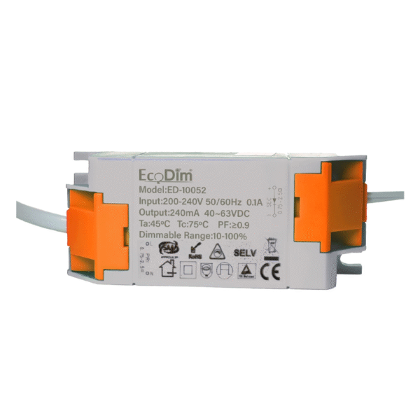 ECODIM ED-10052 | DIMBARE LED DRIVER/TRAFO | 5-6 MEUBELSPOTS - Afbeelding 2