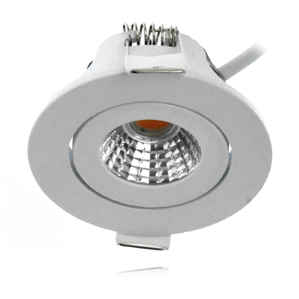 ECODIM ED-10061 | LED INBOUWSPOT | KLEINE INBOUWDIEPTE | IP54 | WARM WIT | ROND | WIT | 55MM