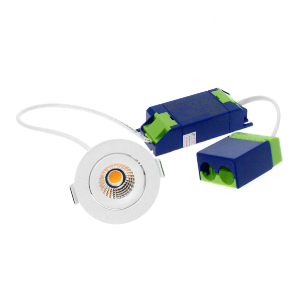 ECODIM ED-10061 | LED INBOUWSPOT | KLEINE INBOUWDIEPTE | IP54 | WARM WIT | ROND | WIT | 55MM - Afbeelding 5