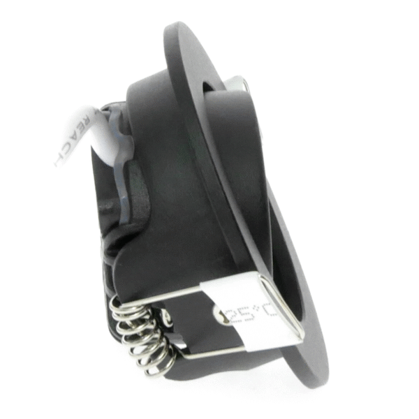 ECODIM ED-10062 | LED INBOUWSPOT | KLEINE INBOUWDIEPTE | IP54 | WARM WIT | ROND | ZWART | 55MM - Afbeelding 4