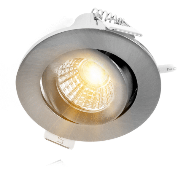 ECODIM ED-10063 | LED INBOUWSPOT | KLEINE INBOUWDIEPTE | IP54 | WARM WIT | ROND | GEB. NIKKEL | 55MM - Afbeelding 2