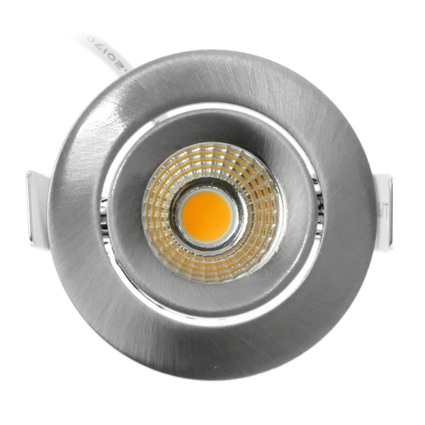 ECODIM ED-10063 | LED INBOUWSPOT | KLEINE INBOUWDIEPTE | IP54 | WARM WIT | ROND | GEB. NIKKEL | 55MM - Afbeelding 3