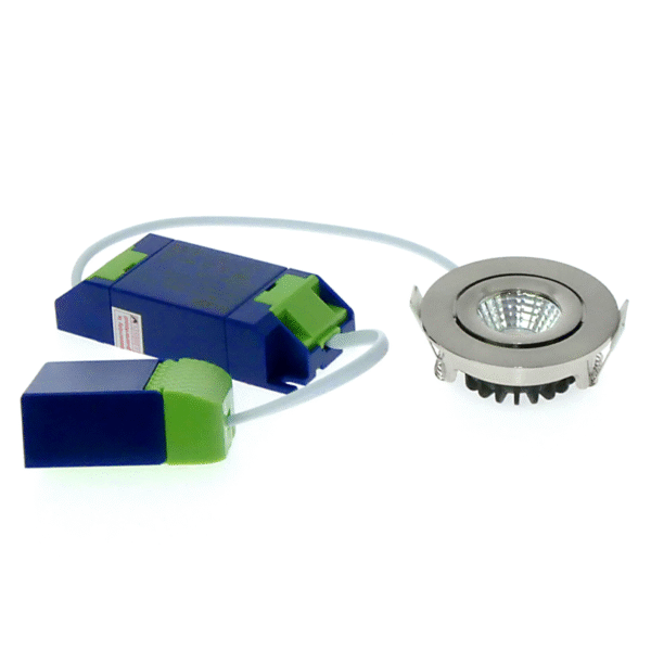 ECODIM ED-10063 | LED INBOUWSPOT | KLEINE INBOUWDIEPTE | IP54 | WARM WIT | ROND | GEB. NIKKEL | 55MM - Afbeelding 5