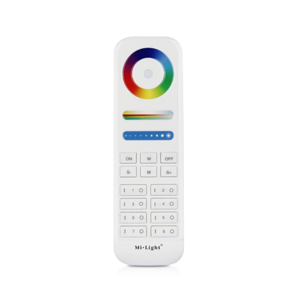 MI-LIGHT | AFSTANDSBEDIENING | 8 GROEPEN | RGB+CCT