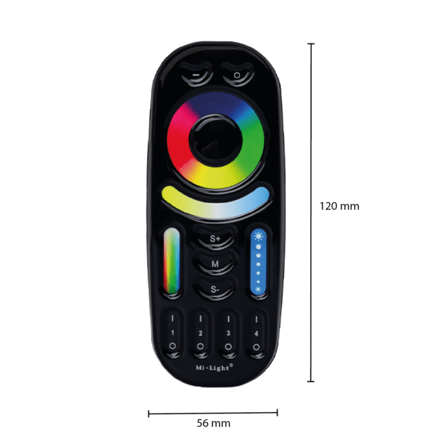 MI-LIGHT AFSTANDSBEDIENING | 4 GROEPEN | RGB + CCT - Afbeelding 6