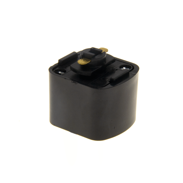 1-FASE RAIL SQUARE ADAPTER ZWART