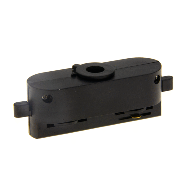 1-FASE RAIL ADAPTER ZWART