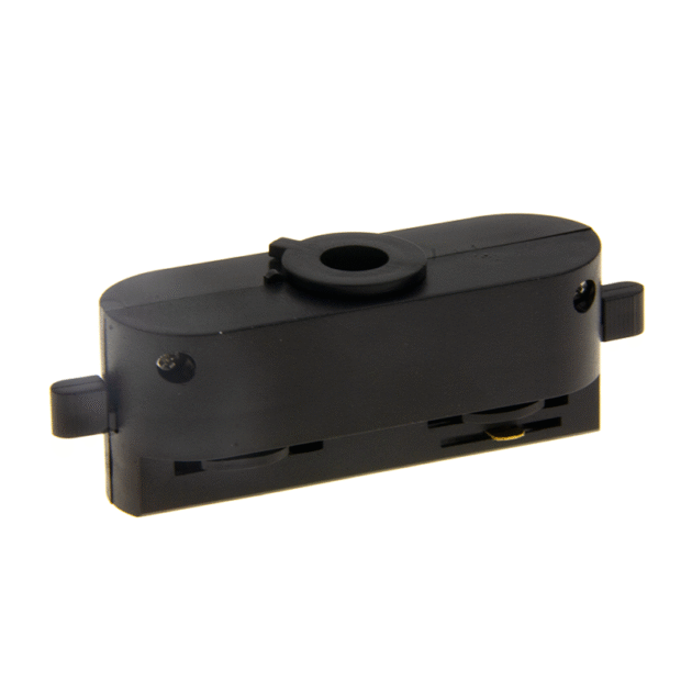 1-FASE RAIL ADAPTER ZWART