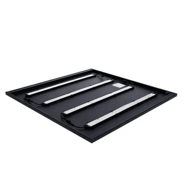 LED LOUVRE PANEEL | NOVA | 60X60CM | 36W | CCT-SWITCH | ZWART - Afbeelding 5