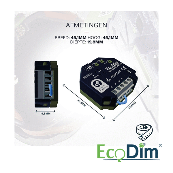 LED DIMMER | MATTER | MODULE | 250W - Afbeelding 3