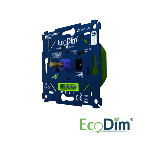 LED DIMMER | MATTER | DRUK/DRAAI | 0-250W (RLC) - Afbeelding 2