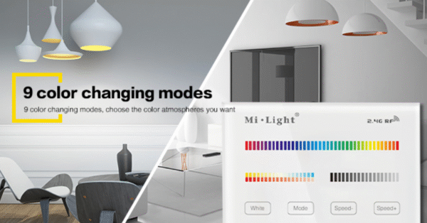 MI-LIGHT AFSTANDBEDIENING 4 GROEPEN RGB+CCT 220V - Afbeelding 28