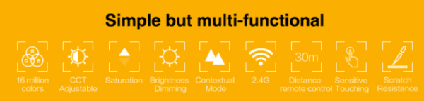 MI-LIGHT AFSTANDBEDIENING 4 GROEPEN RGB+CCT 220V - Afbeelding 24
